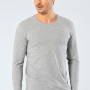 Cacharel Erkek Uzun Kollu T-Shirt 1333/Gri