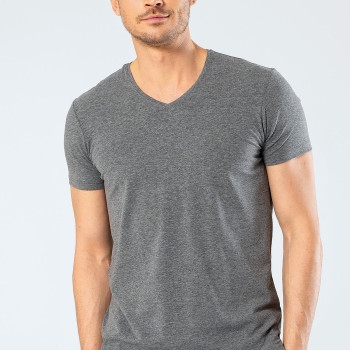 Cacharel Erkek V Yaka Likrali T-shirt 1332/Antrasit Cacharel Erkek V Yaka Likrali T-shirt 1332/Antrasit