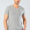 Cacharel Erkek V Yaka Likrali T-shirt 1332/Gri