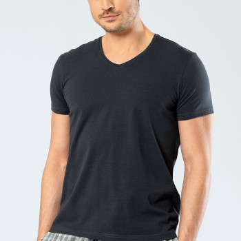 Cacharel Erkek V Yaka Likrali T-shirt 1332/Olive