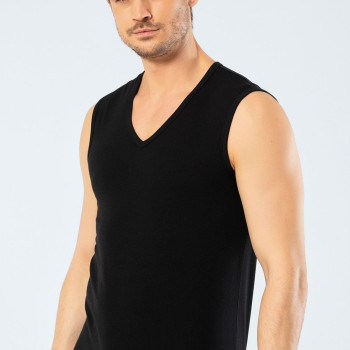 Cacharel Erkek V Yaka Spor Atlet 1304/Siyah