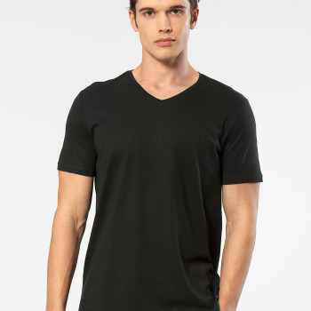 Cacharel Erkek V Yaka T-Shirt 2170/Siyah