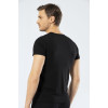 Cacharel Erkek V Yaka T-shirt 1402/Siyah