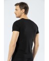 Cacharel Erkek V Yaka T-shirt 1402/Siyah Cacharel Erkek V Yaka T-shirt 1402/Siyah