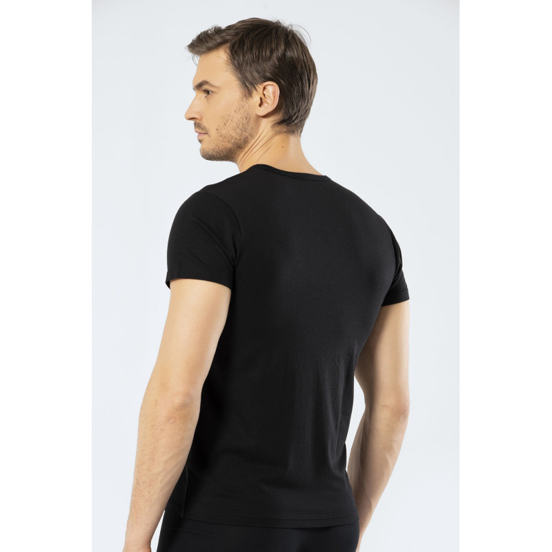 Cacharel Erkek V Yaka T-shirt 1402/Siyah