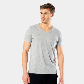 Cacharel Erkek V Yaka T-shirt 2170/Gri Cacharel Erkek V Yaka T-shirt 2170/Gri