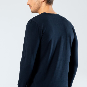 Cacharel Erkek V Yaka Uzun Kollu T-Shirt 1334/Lacivert