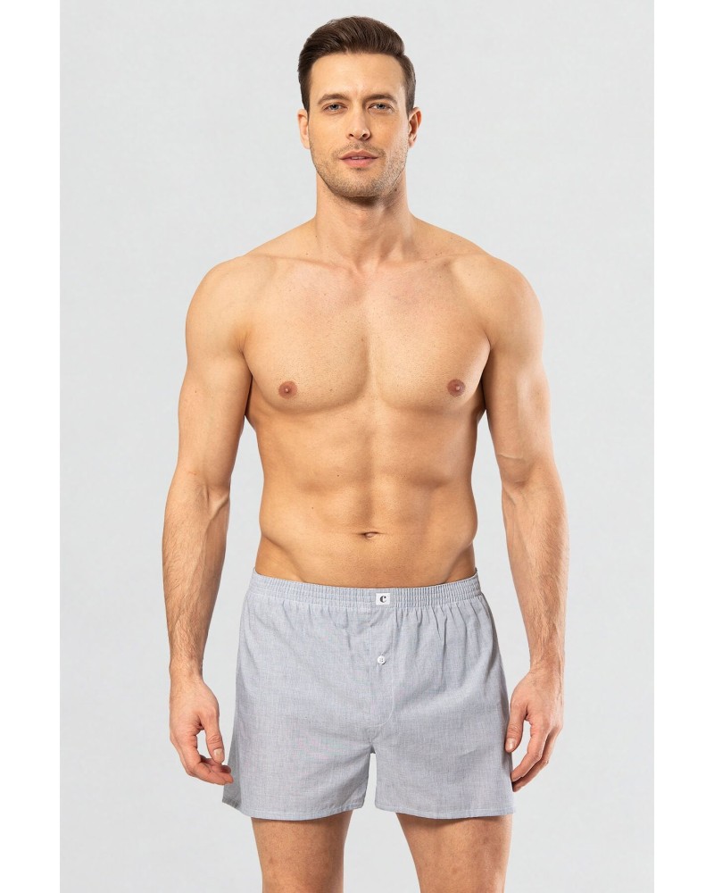 Cacharel Poplin Boxer 1113/Düz Koyu Mavi Cacharel Poplin Boxer 1113/Düz Koyu Mavi