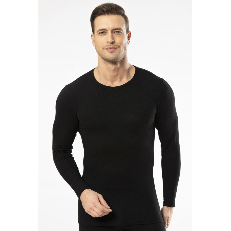 Cacharel - Termal Uzun Kol Bisiklet Yaka 1603/Siyah