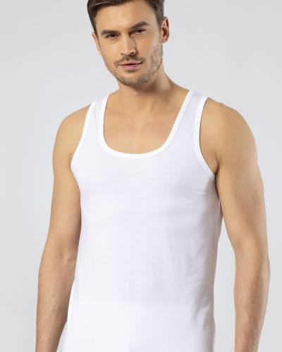 Cacharel U Yaka Atlet 1401/Beyaz