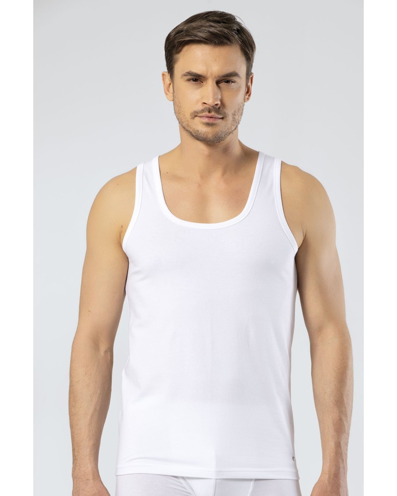 Cacharel U Yaka Atlet 1401/Beyaz