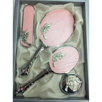 Camomile Yaprak 4lü Ayna Fırça Seti cm301 Camomile Yaprak 4lü Ayna Fırça Seti cm301