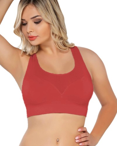 CORAL MI Emay 4027 Seamless Tül Pedli Toparlayıcı Büstiyer