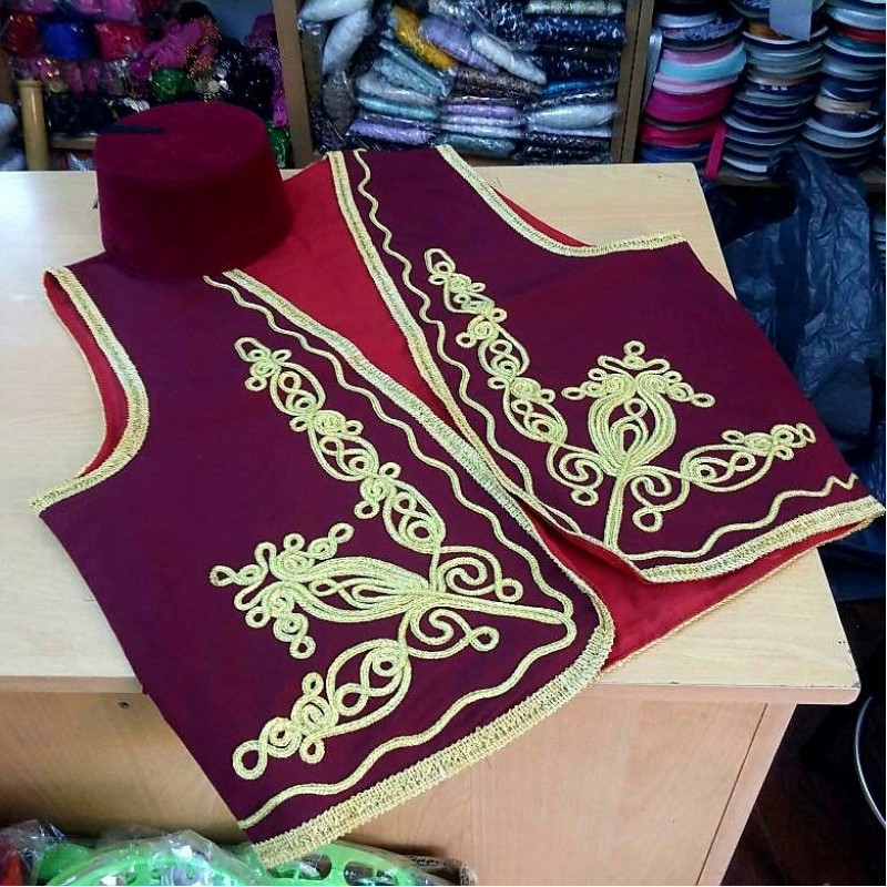 Damat Kına Gecesi Osmanlı Yelek Ve Fes Takım