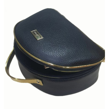 Deri Fermuarlı Makyaj Çantası Deri Fermuarlı Makyaj Çantası