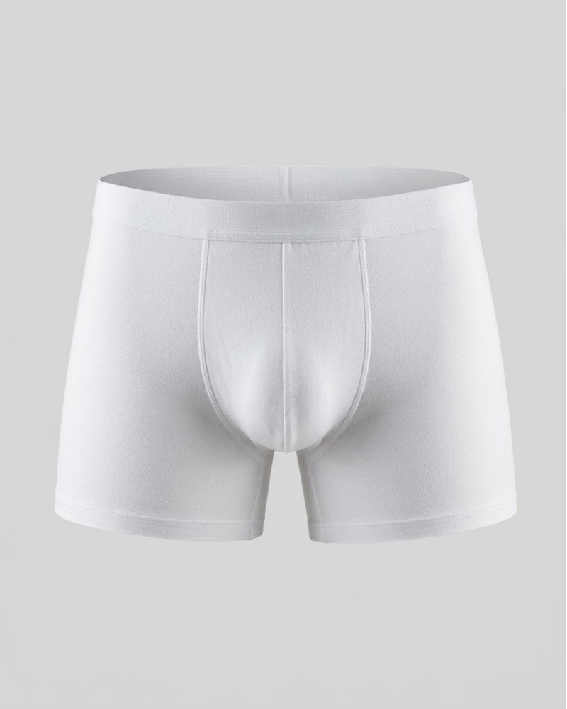 Doreanse Beyaz Erkek Modal Torbalı İnce Bel Bantlı Normal Paça Boxer 1770