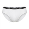 Doreanse Beyaz Erkek Polyamid İnce Bel Bantlı Külot Slip 1395