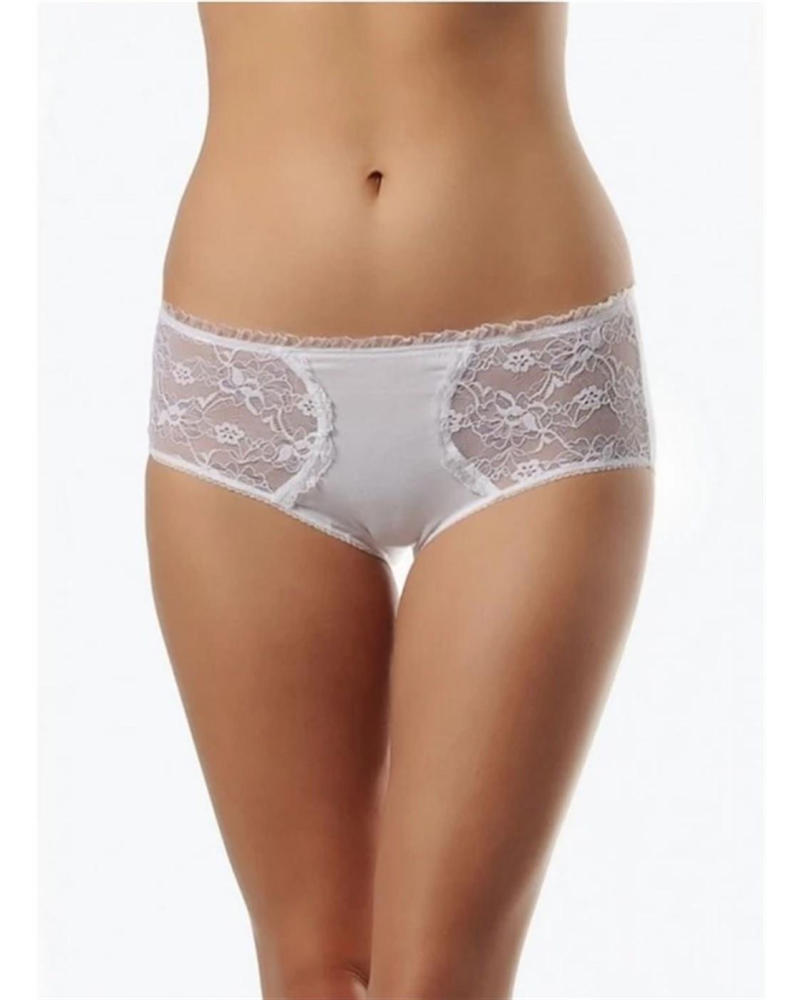 Doreanse Kadın Modal Çiçekli Dantel Desenli Slip Külot 7132