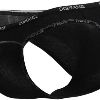 Doreanse Siyah Elegant Erkek Slip Külot 1215
