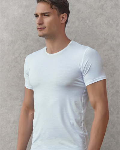 Doreanse Erkek Basic Bisiklet Yaka T-Shirt 2566 - Beyaz Doreanse Erkek Basic Bisiklet Yaka T-Shirt 2566 - Beyaz