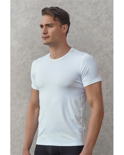 Doreanse Erkek Basic Bisiklet Yaka T-Shirt 2566 - Lacivert