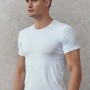 Doreanse Erkek Basic Bisiklet Yaka T-Shirt 2566 - Siyah