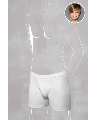 Doreanse Erkek Çocuk Beyaz Modal Normal Paça Boxer 550
