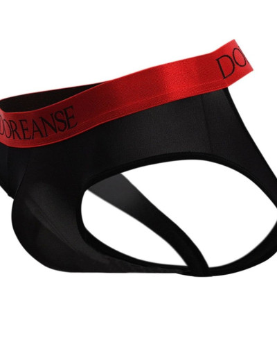 Doreanse Erkek Fantazi Destekli Jockstrap String 1310 - Siyah Doreanse Erkek Fantazi Destekli Jockstrap String 1310 - Siyah