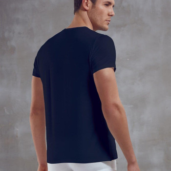 Doreanse Erkek Micromodal Bisiklet Yaka Kısa Kol T Shirt 2860 Lacivert