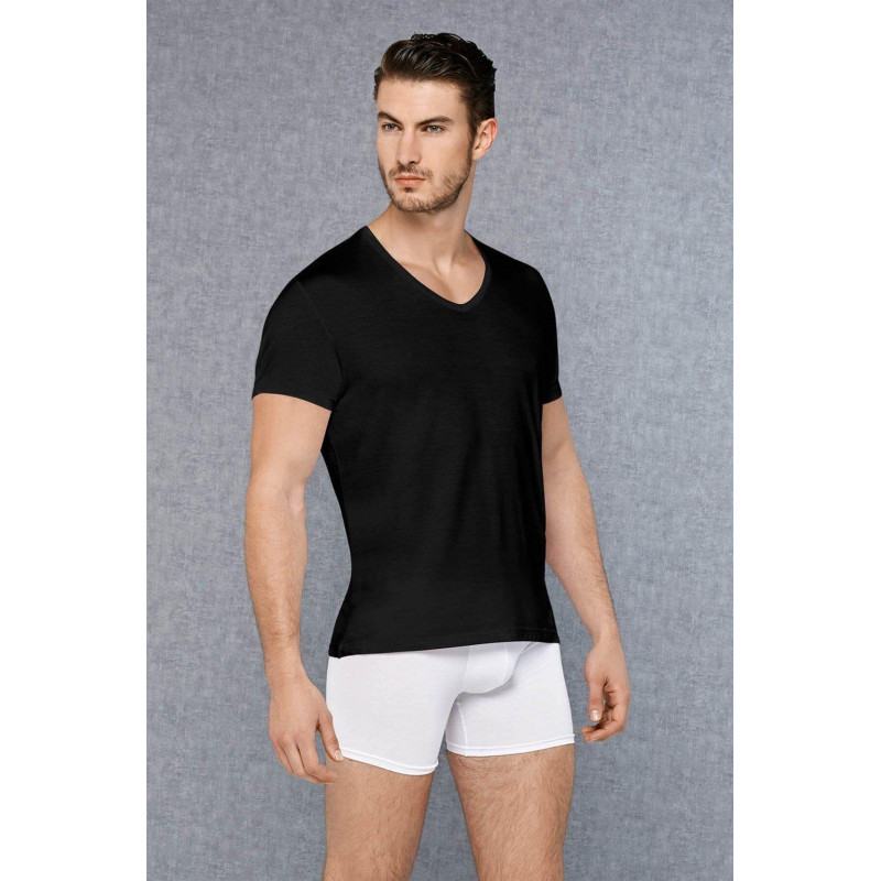 Doreanse Erkek Micromodal V Yaka Kısa Kol T Shirt 2865