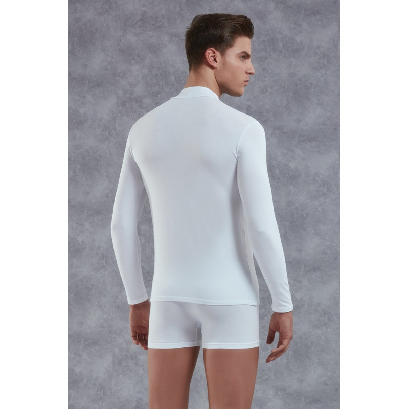 Doreanse Erkek Modal Boğazlı Yaka Uzun Kol T Shirt 2930