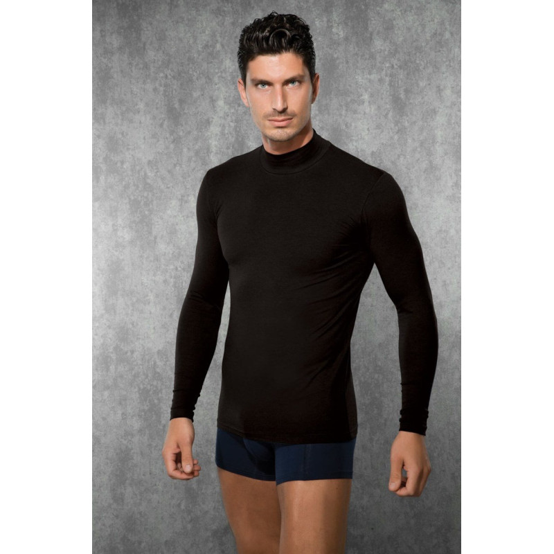 Doreanse Erkek Modal Boğazlı Yaka Uzun Kol T Shirt 2930