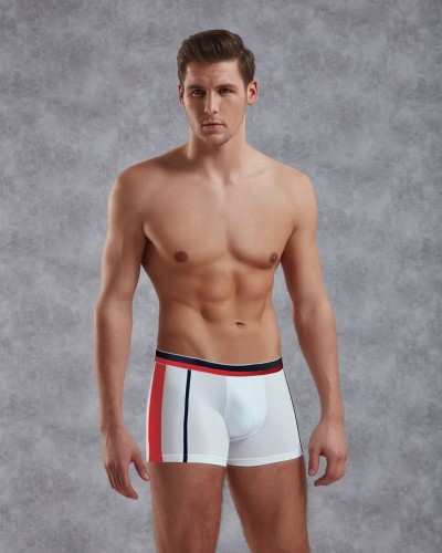 Doreanse Erkek Modal Çift Renkli Torbalı Normal Paça Boxer 1713 - Kırmızı