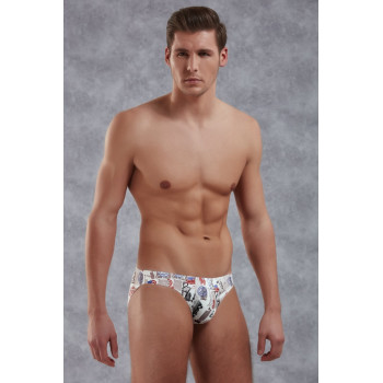 Doreanse Erkek Modal Çok Renkli Baskılı Külot Slip 1399