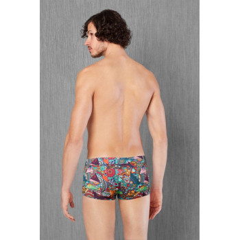 Doreanse Erkek Modal Çok Renkli Baskılı Torbalı Mini Paça Boxer 1707 Doreanse Erkek Modal Çok Renkli Baskılı Torbalı Mini Paça Boxer 1707