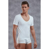Doreanse Erkek Modal Derin V Yaka Kısa Kol T Shirt 2820