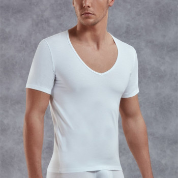 Doreanse Erkek Modal Derin V Yaka Kısa Kol T Shirt 2820