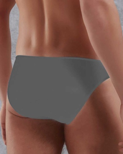 Doreanse Erkek Modal İnce Bel Bantlı Düz Renk Slip Külot 1281 - Füme Doreanse Erkek Modal İnce Bel Bantlı Düz Renk Slip Külot 1281 - Füme