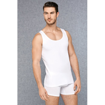 Doreanse Erkek Pamuk Düz Renk Geniş Yaka Atlet 2Lİ 2025