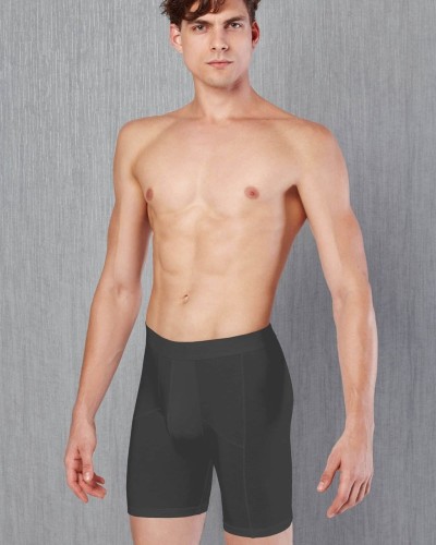 Doreanse Erkek Pamuklu Büyük Beden Uzun Paça Boxer 1792P - Antrasit Doreanse Erkek Pamuklu Büyük Beden Uzun Paça Boxer 1792P - Antrasit