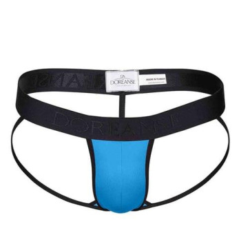 Doreanse Erkek Polyamid Destekli Fantezi Tanga String 1219 mavi