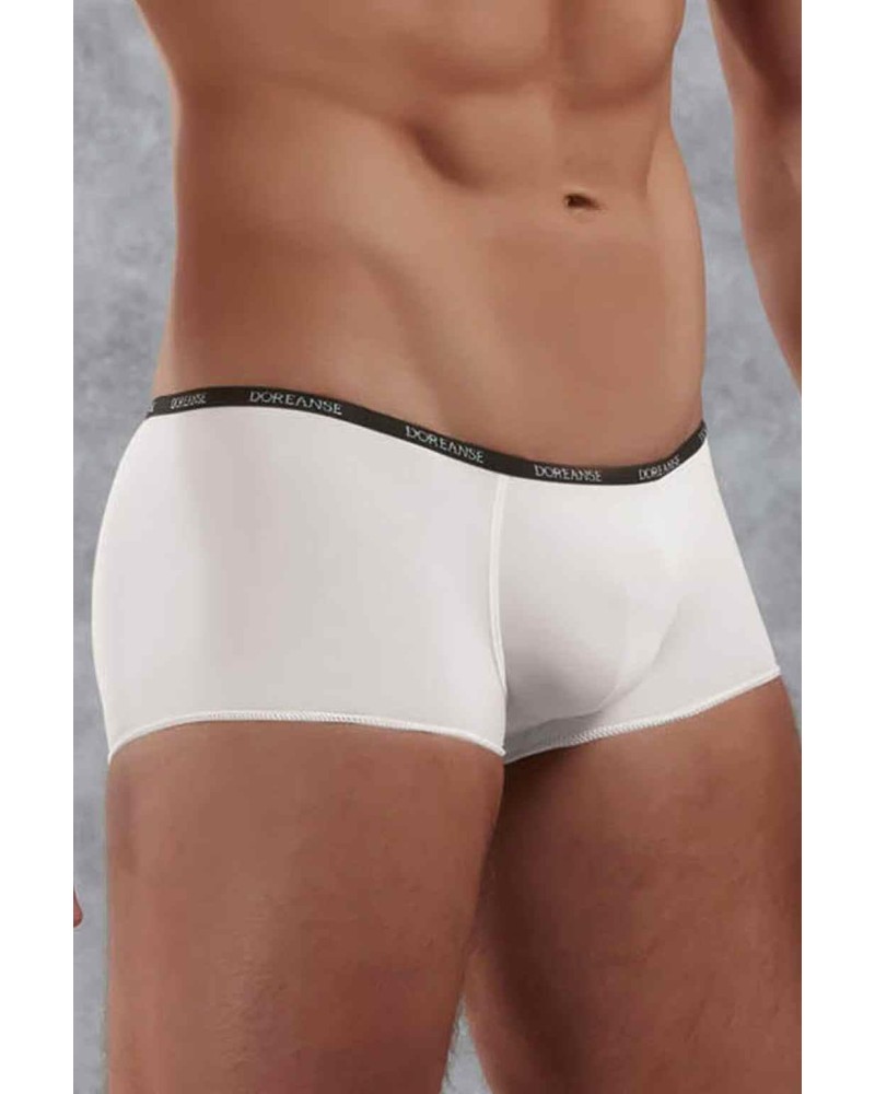 Doreanse Erkek Polyamid Mini Paça Boxer 1590 Beyaz Doreanse Erkek Polyamid Mini Paça Boxer 1590 Beyaz