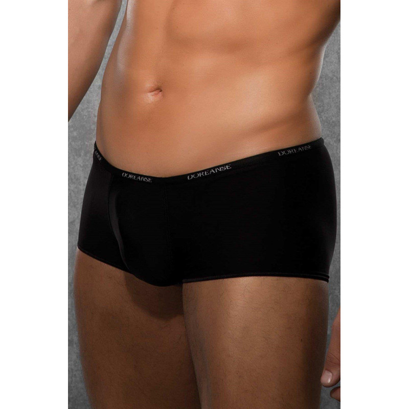 Doreanse Erkek Polyamid Mini Paça Boxer 1590 Siyah