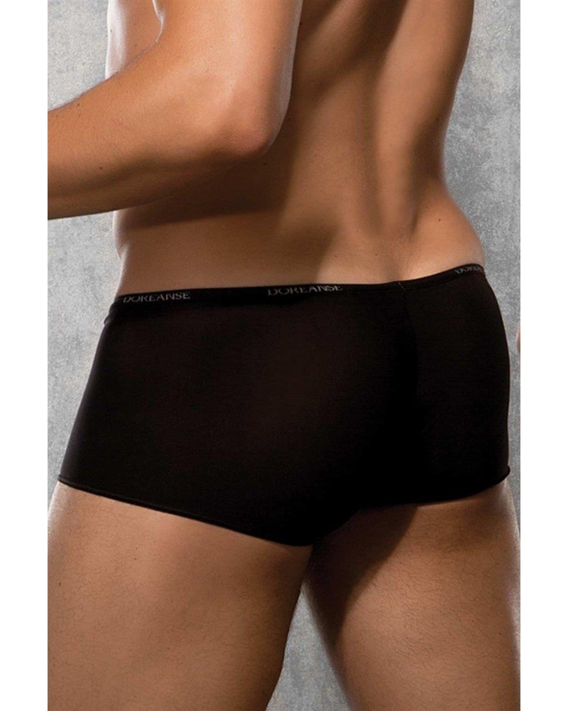 Doreanse Erkek Polyamid Mini Paça Boxer 1590 Siyah