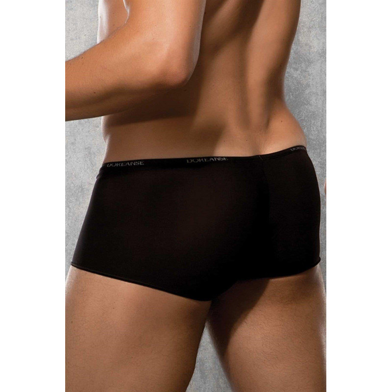 Doreanse Erkek Polyamid Mini Paça Boxer 1590 Siyah