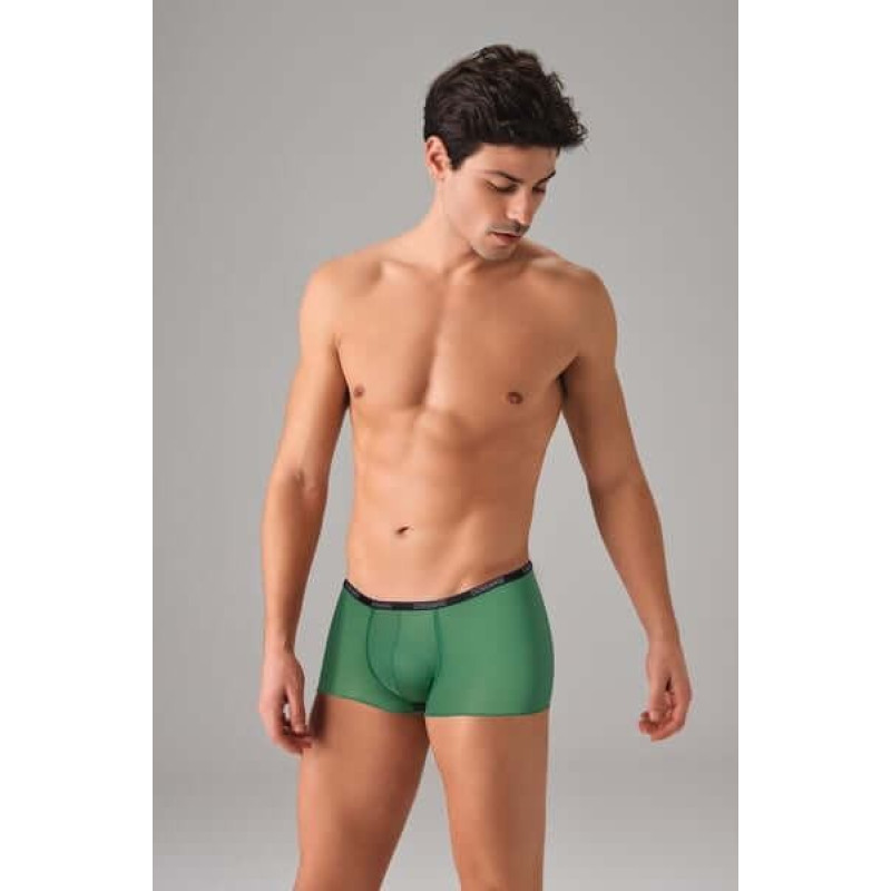Doreanse Yeşil Erkek Polyamid Mini Paça Boxer 1590