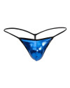 Doreanse Erkek Polyester Çok Renkli Tanga String 1326 - Parlak Siyah Doreanse Erkek Polyester Çok Renkli Tanga String 1326 - Parlak Siyah