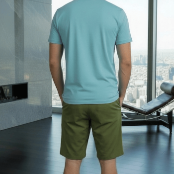 DOREANSE Erkek T-Shirt Şort Takım 4595 DOREANSE Erkek T-Shirt Şort Takım 4595