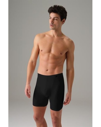Doreanse Erkek Torbalı Çift Kumaş Uzun Paça Boxer 1740 - Siyah Doreanse Erkek Torbalı Çift Kumaş Uzun Paça Boxer 1740 - Siyah