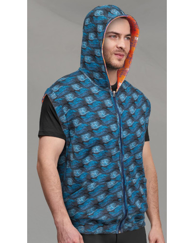 Doreanse Erkek Yelek Modal Karışımlı Günlük Rahat Giyim 4555 - Multi Color